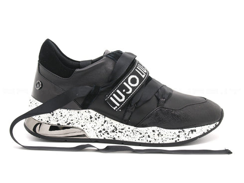 Liu jo sneakers con strappo karlie 03 donna nero