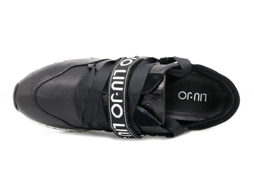 Liu jo sneakers con strappo karlie 03 donna nero
