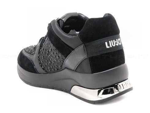 Liu jo sneakers invernali karlie 05 donna nero