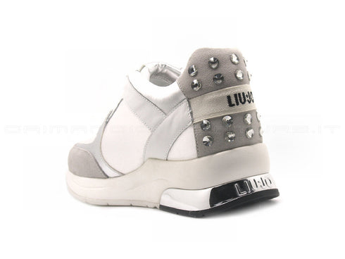 Liu jo sneakers running miranda donna bianco