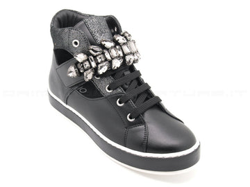Liu jo sneakers alta jourdan donna nero