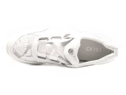 Liu jo sneakers running tyra donna bianco