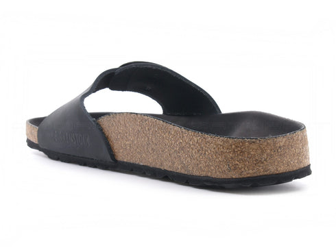 Birkenstock Madrid ciabatte pelle big buckle