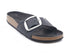 Birkenstock Madrid ciabatte pelle big buckle