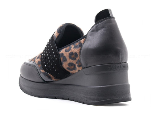 Melluso walk techno slip on donna nero