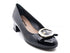 Melluso ballerina con fibbia donna nero