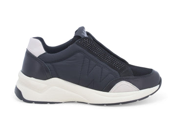 Melluso sneakers lacci tomaia tessuto tecnico nero R25725-217863