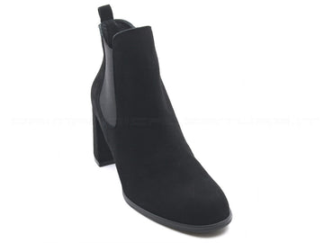 Melluso stivaletti con tacco donna nero