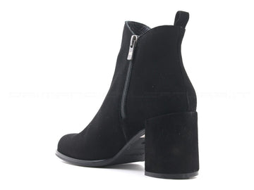 Melluso stivaletti con tacco donna nero