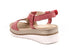 Melluso walk sandalo strappi zeppa donna rosso