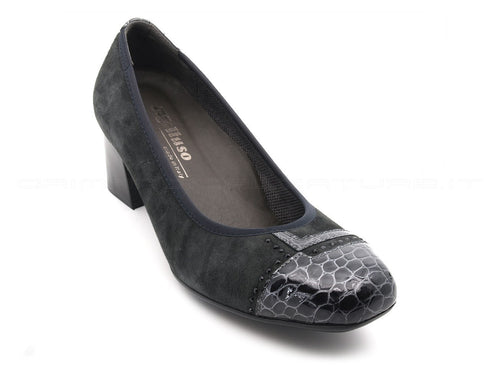 Melluso décolleté donna grigio