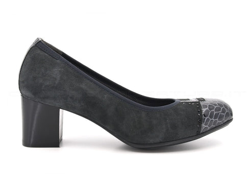 Melluso décolleté donna grigio