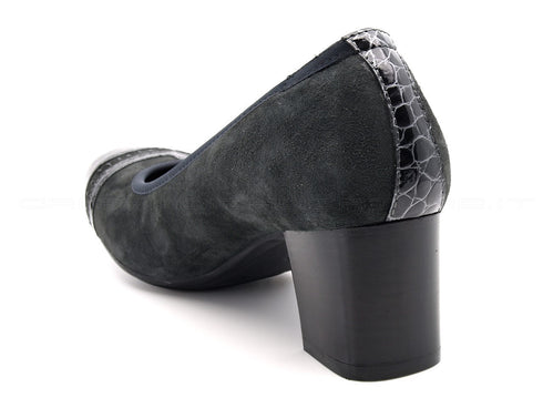 Melluso décolleté donna grigio