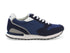 Melluso uomo sneakers in tessuto e camoscio blu U93322-211937