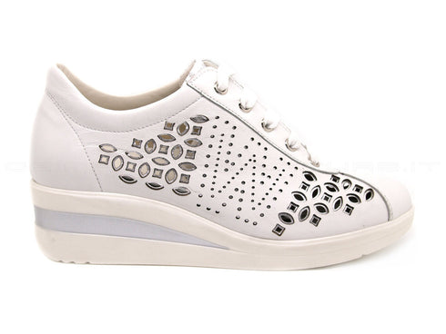 Melluso walk scarpe estive donna bianco