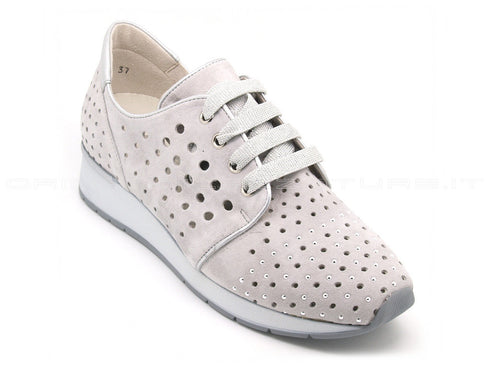 Melluso stringate walk techno donna grigio