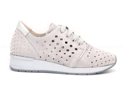 Melluso stringate walk techno donna grigio