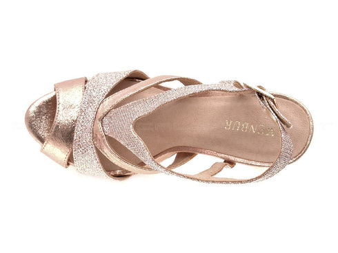 Menbur sandali eleganti a tacco alto donna rosa