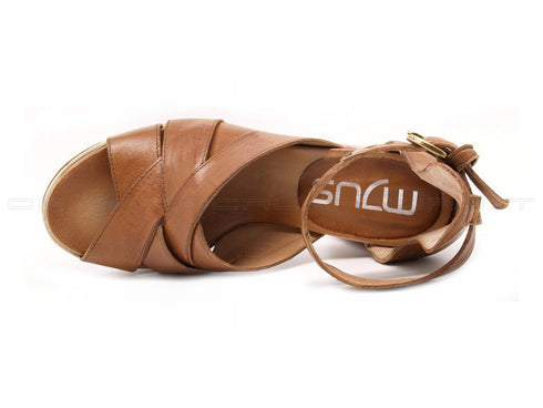 Mjus sandali cinturino donna cuoio