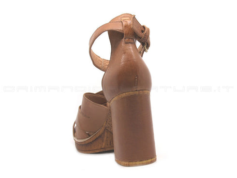 Mjus sandali cinturino donna cuoio