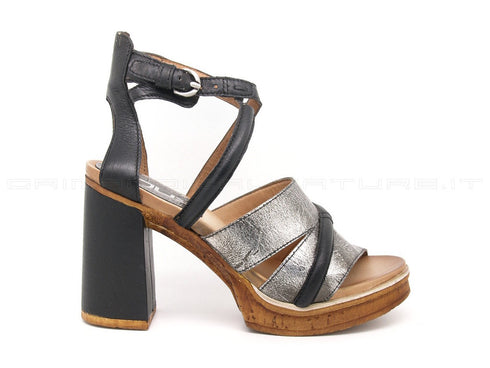 Mjus sandalo cinturini donna nero