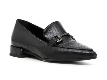 CafèNoir tejus print low heel loafer