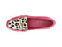 CafèNoir Loafers with animal print in glittery leather