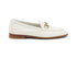 Frau Mocassini Tacco Basso con Morsetto tomaia Pelle bianca 94P4-OFF-WHITE