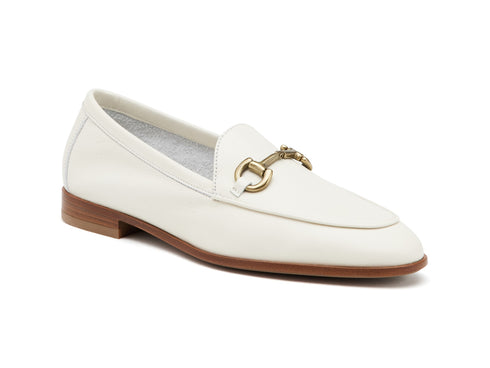Frau Loafers Low Heel with Horsebit Leather upper