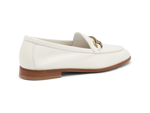 Frau Loafers Low Heel with Horsebit Leather upper