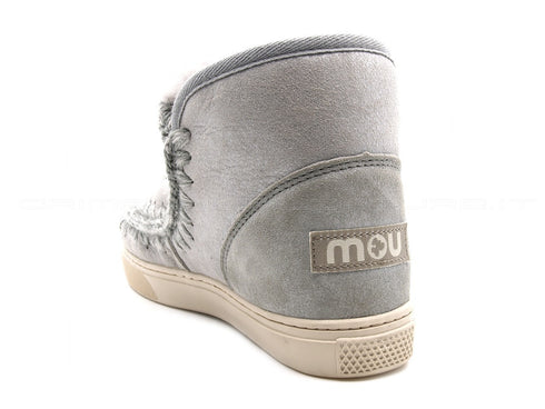 Mou sneakers mini eskimo gioiello donna argento
