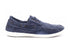 Natural world eco scarpe barca estive uomo blu