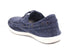 Natural world eco scarpe barca estive uomo blu
