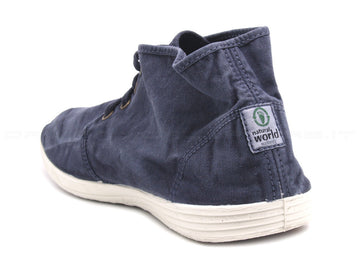 Natural world eco polacchini estivi uomo blu