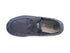 Natural world eco scarpa barca estiva uomo blu