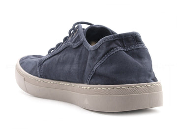 Natural world eco scarpe estive lacci uomo blu