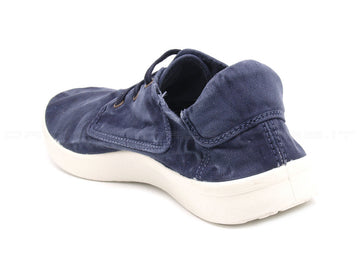 Natural world eco scarpe estive uomo blu