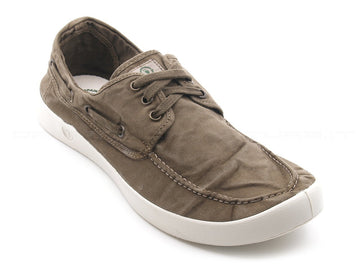 Natural world eco scarpe barca estive uomo marrone