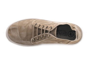 Natural world eco scarpe uomo lacci uomo beige