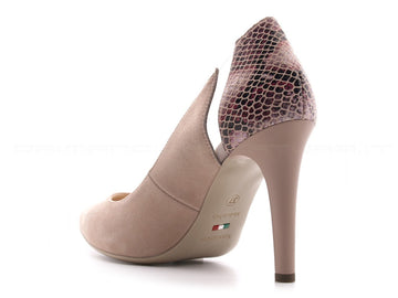 Nero giardini scarpe cerimonia donna rosa