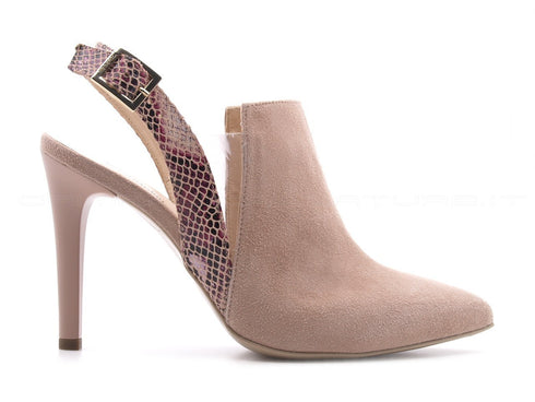 Nero giardini sandali tacco alto donna rosa