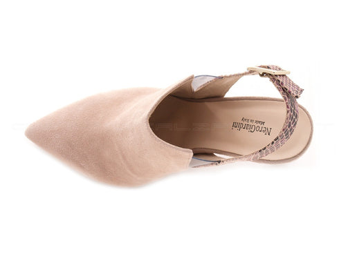 Nero giardini sandali tacco alto donna rosa