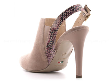 Nero giardini sandali tacco alto donna rosa