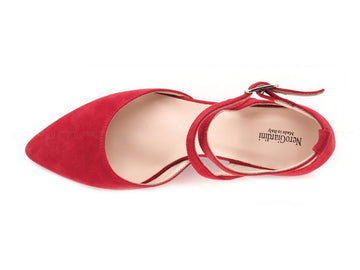 Nero giardini scarpe con cinturini donna rosso