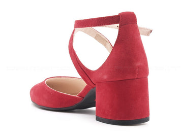 Nero giardini scarpe con cinturini donna rosso