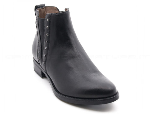 Nero giardini stivaletti con elastici donna nero