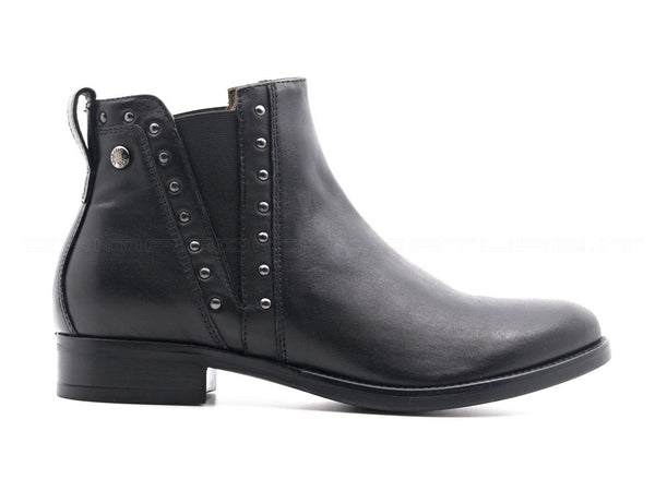 Nero giardini stivaletti con elastici donna nero