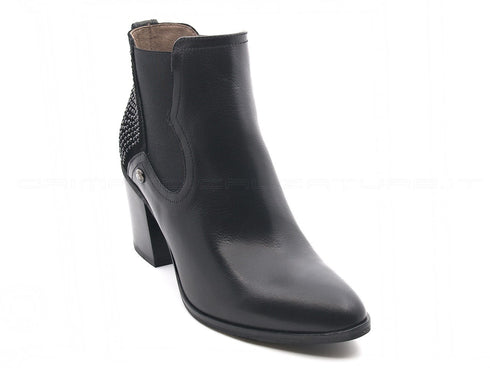 Nero giardini tronchetti stile texano donna nero