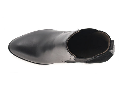 Nero giardini tronchetti stile texano donna nero