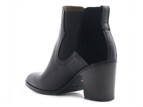 Nero giardini tronchetti stile texano donna nero